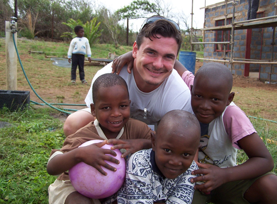 House building project in KwaZulu Natal, South Africa