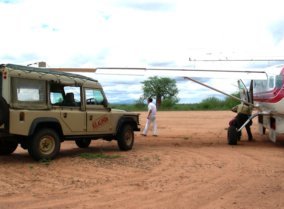 Airstrip in the Masai Mara, Kenya