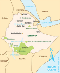 Ethiopia Map