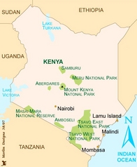 Kenya Map