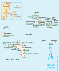 Seychelles Map