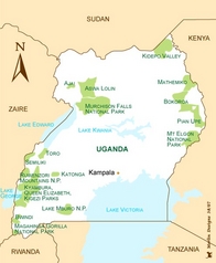 Uganda Map