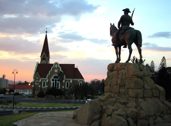 Windhoek by Reinke Denkmal