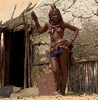 Himba Girl by Dana Allen