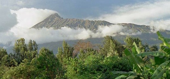 Mount Meru from Arusha
