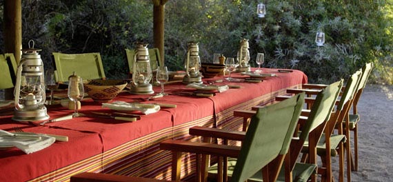 Blaauwbosch Game Reserve Dining