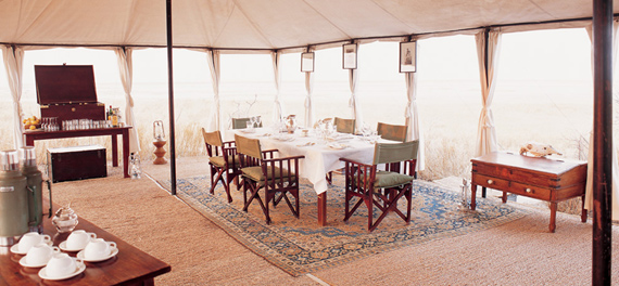 San Camp - Mess Tent