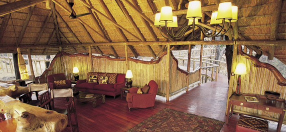 Chitabe Camp - Lounge
