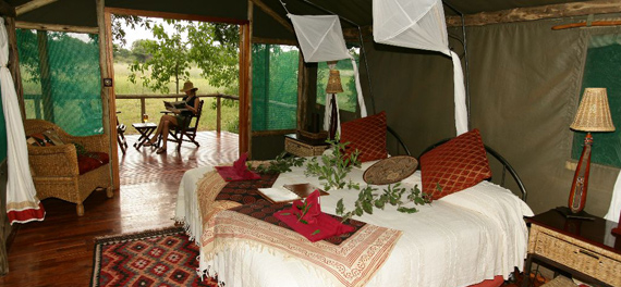 Chitabe Camp - Tent