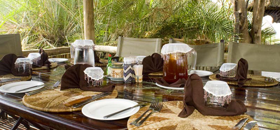 Kwando Lebala Camp - Breakfast