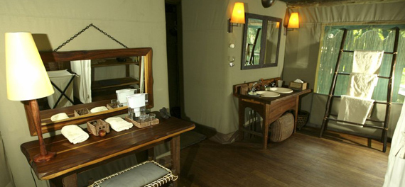Xigera Camp - Bathroom