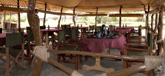 Ikoma Camp Dining Room