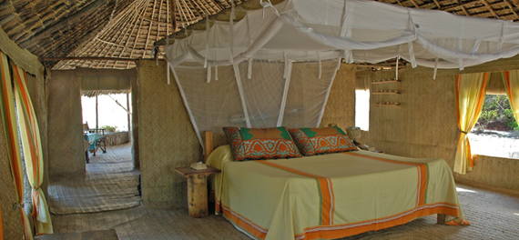 Kiwayu Safari Village - Guest Banda Interior