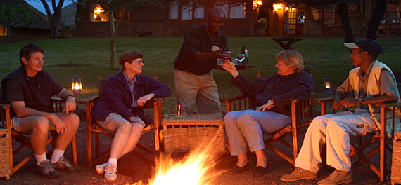 Lewa Safari Camp - Campfire