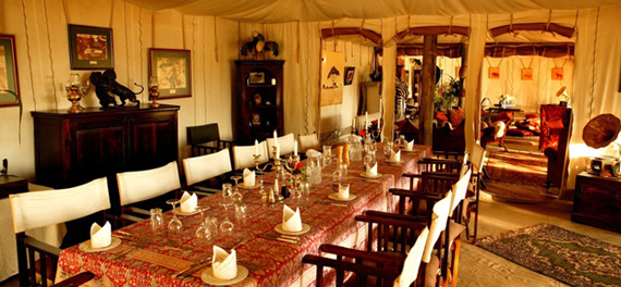 Cottar's 1920's - Mess Tent