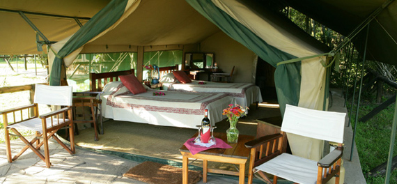 Governors' Camp - Guest Tent