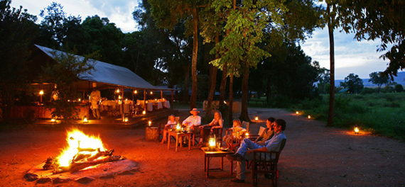 Little Governors' Camp - Outside Dining