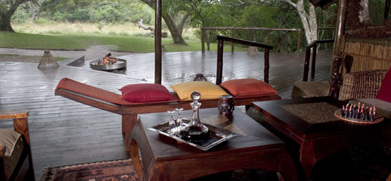 Lounge at Kosi Forest Lodge