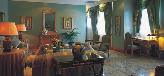 Polana Hotel - Living Room of the Presidential Suite