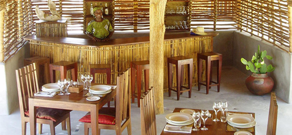 Guludo Beach Lodge - Restaurant