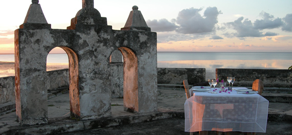 Ibo Island Lodge - Romantic Dinner