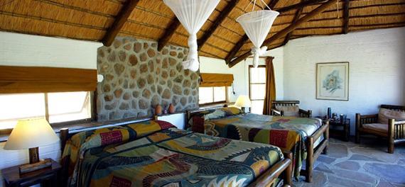Huab Lodge - Bedroom