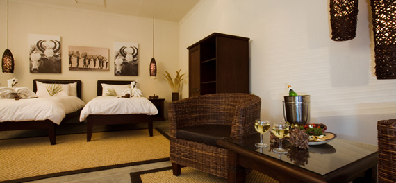 Namutoni Restcamp - Bedroom Interior