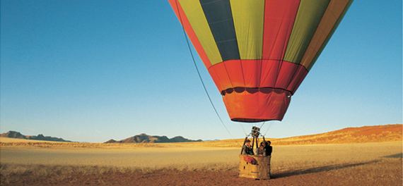 Wolwedans Private Camp - Balloon Safari