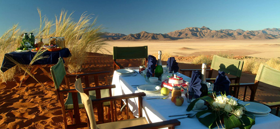 Wolwedans Dune Camp - Bush Lunch