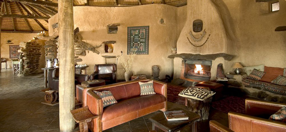 Kulala Desert Lodge - Lounge