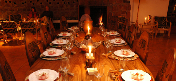 Waterberg Wilderness Lodge - Dining Room
