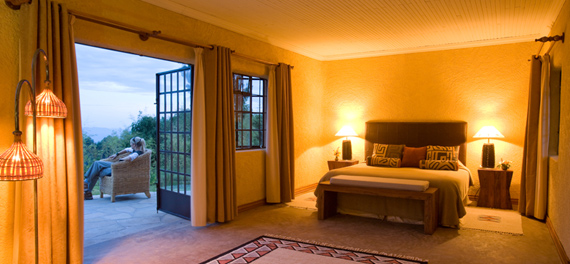 Sabyinyo Silverback Lodge - Bedroom