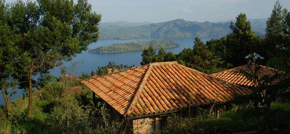 Virunga Lodge - Banda with a view