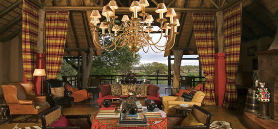 Ebony Lounge - Singita Private Game Reserve