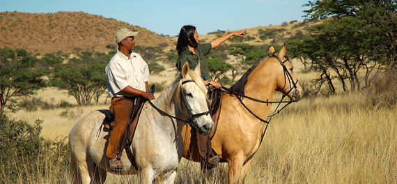 Horse Riding - Tswalu Kalahari Reserve 