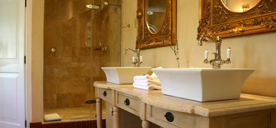 Franschhoek Country House & Villas - Suite Bathroom