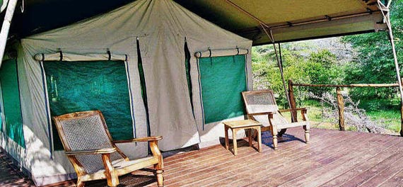 Selous Impala Camp Tented Room