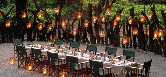 Lake Manyara Tree Lodge - Outside Dining