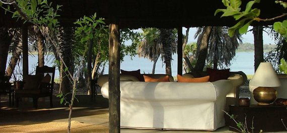 Selous Private Camp - Lounge