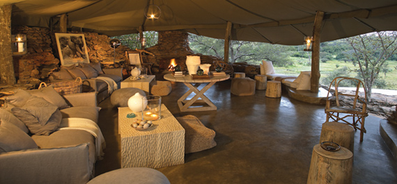 Singita Faru Faru Lodge - Lounge