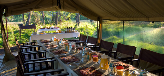Suyan Camp - Mess Tent
