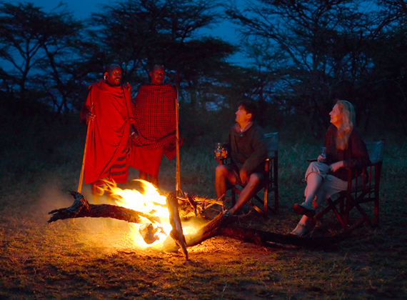 Camp Fire - Sayari Camp