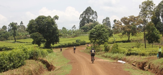 Mt Kenya cycle ride