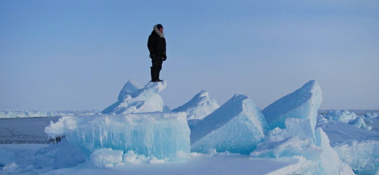 Alan Chambers en route to North Pole